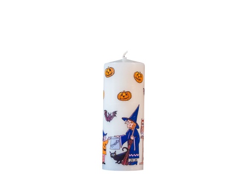 Alison Gardiner Halloween Pillar Candle (non-fragranced)